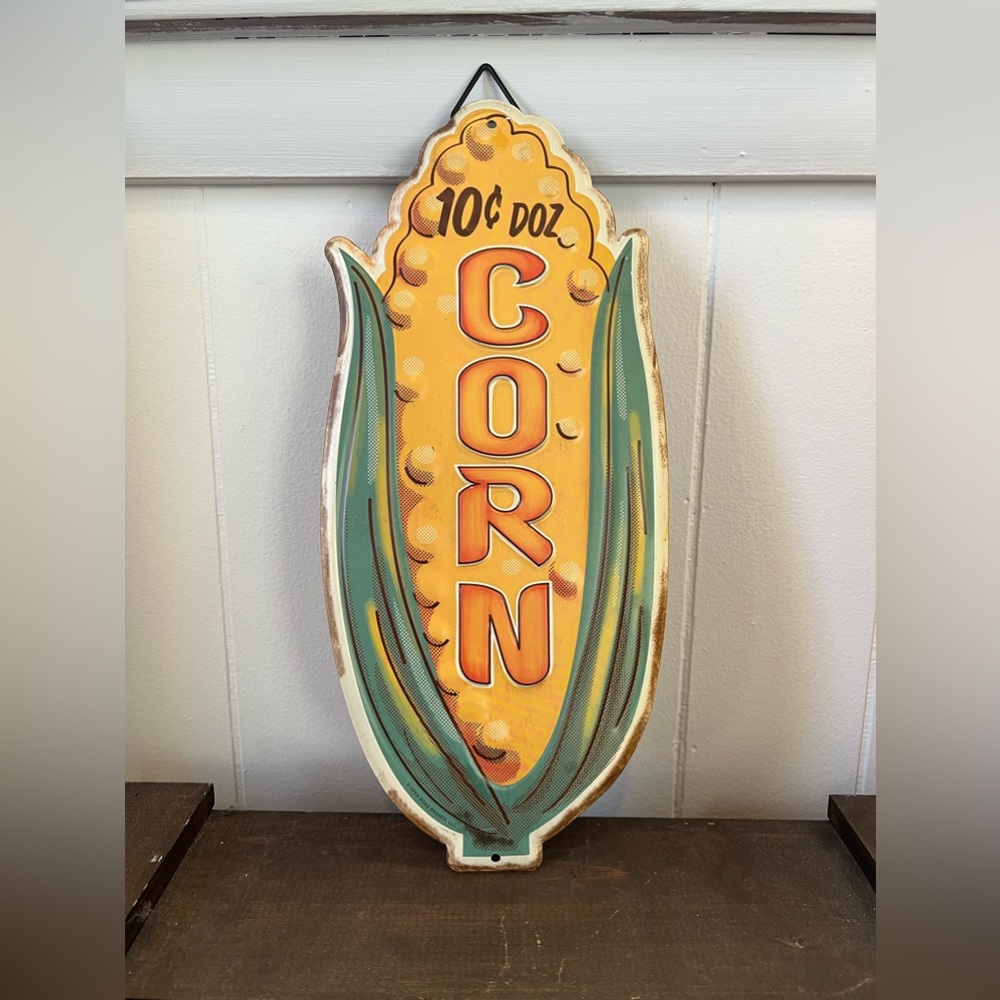 farm decor corn sign